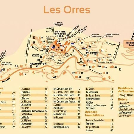 Residence Les Ecrins Les Orres Exterior foto